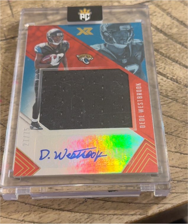 2017 Panini XR #188 Dede Westbrook — front