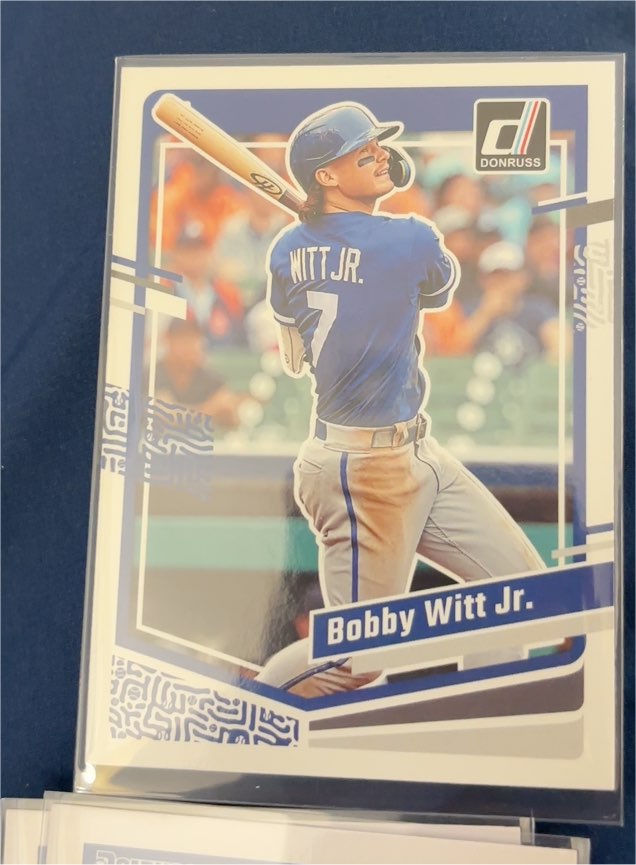 2023 Donruss #134 Bobby Witt Jr. — front