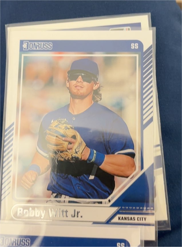 2024 Donruss #1 Bobby Witt Jr. — front