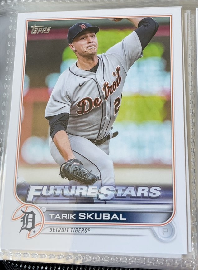 2022 Topps #423 Tarik Skubal — front