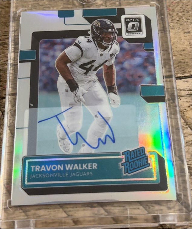 2022 Donruss Optic Rated Rookie #225 Travon Walker — front
