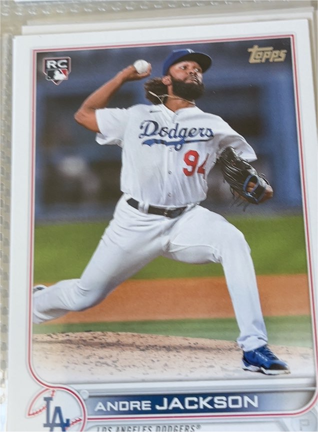 2022 Topps #258 Andre Jackson — front