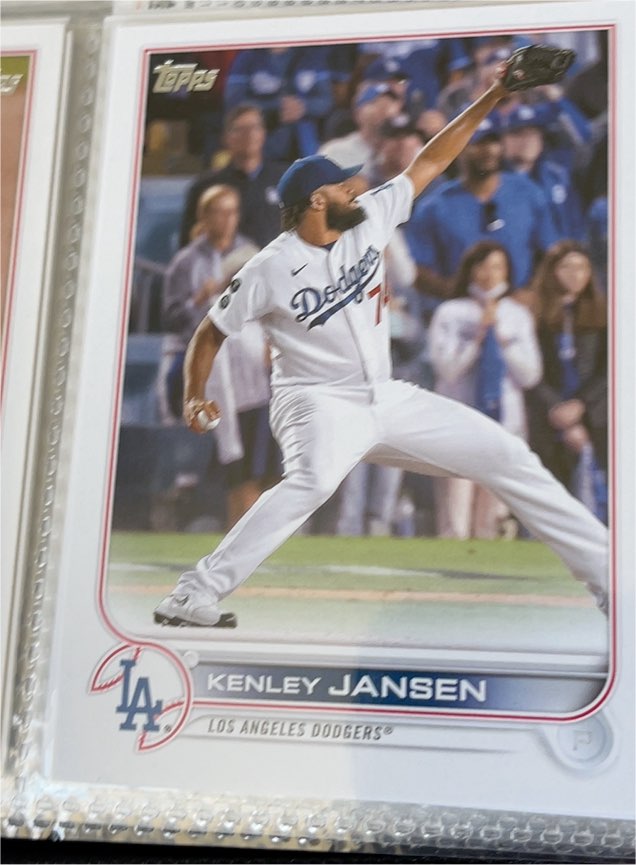 2022 Topps Series 2 #396 Kenley Jansen — front