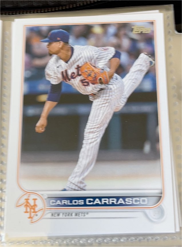 2022 Topps #633 Carlos Carrasco — front