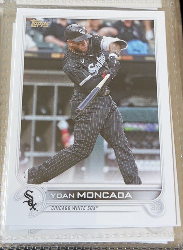 2022 Topps #372 Yoan Moncada — front