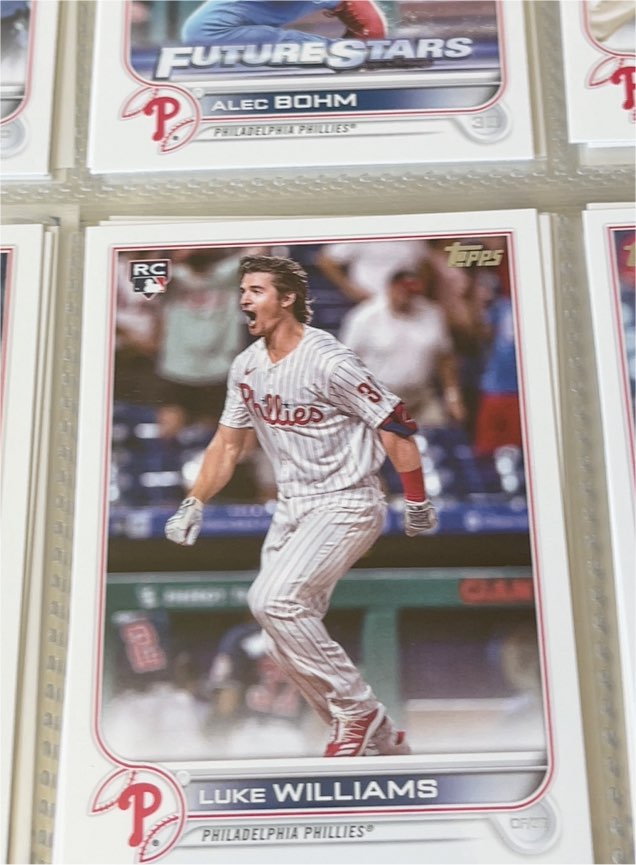 2022 Topps Opening Day #137 Luke Williams — front