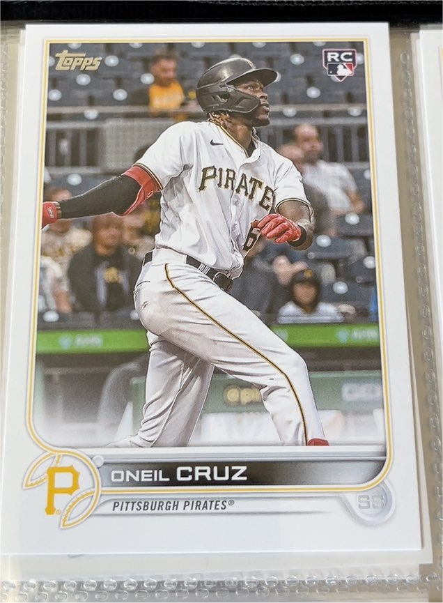 2022 Topps #537 Oneil Cruz — front