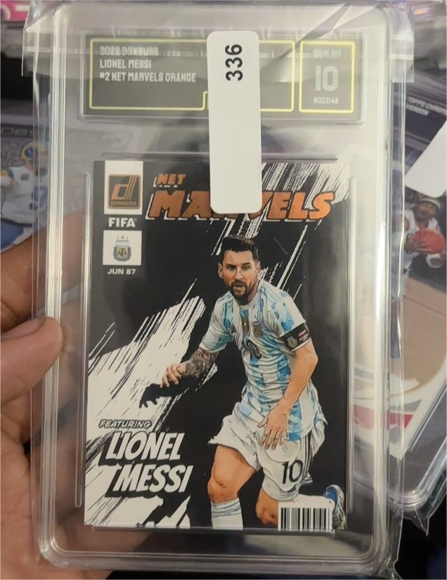 2022-23 Panini Donruss #2 Lionel Messi Net Marvels — front