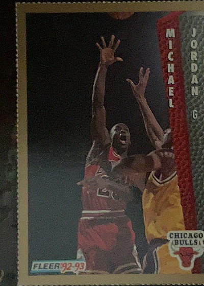 1992-93 Fleer #32 Michael Jordan — front