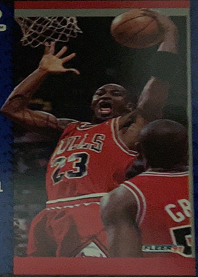 1993/94 Fleer Ultra #2 Michael Jordan All-Defensive First Team Insert — front