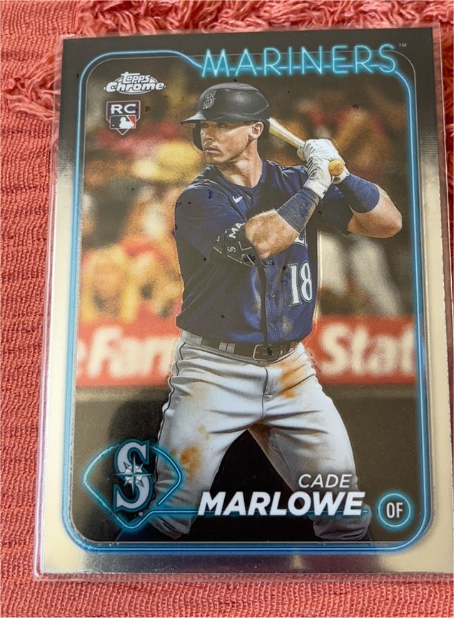 2024 Topps Chrome #266 Cade Marlowe — front