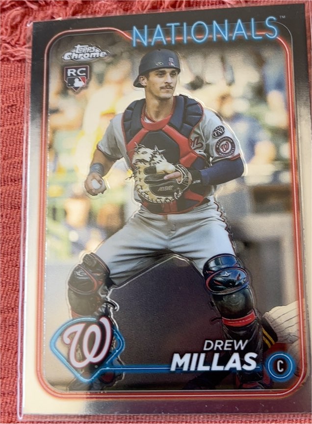 2024 Topps Chrome #530 Drew Millas — front