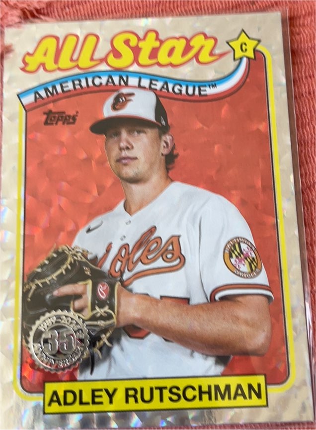 2024 Topps 1989 Topps 35th Anniversary All-Stars #89ASB-34 Adley Rutschman — front