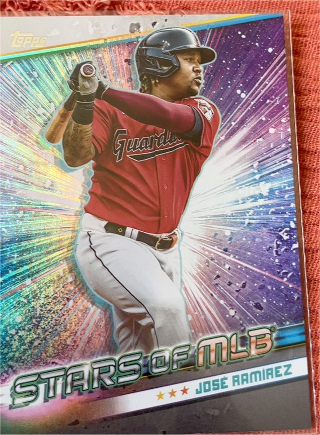 2024 Topps Stars of MLB #SMLB-51 José Ramírez — front