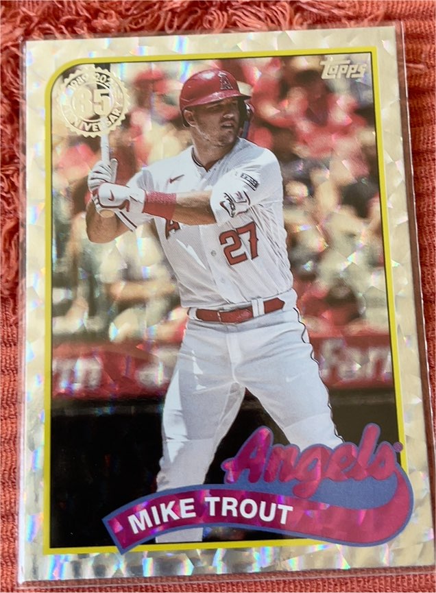 2024 Topps Series 2 #89B2-50 Mike Trout — front