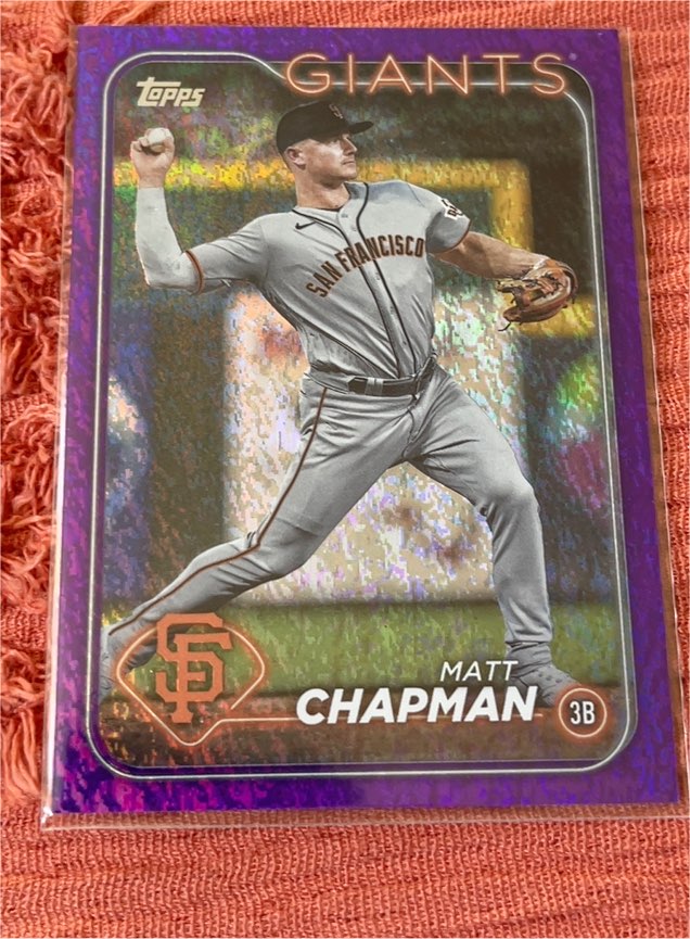 2024 Topps #393 Matt Chapman — front