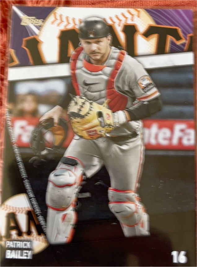 2024 Topps Series 2 #SS-18 Patrick Bailey Significant Statistics — front