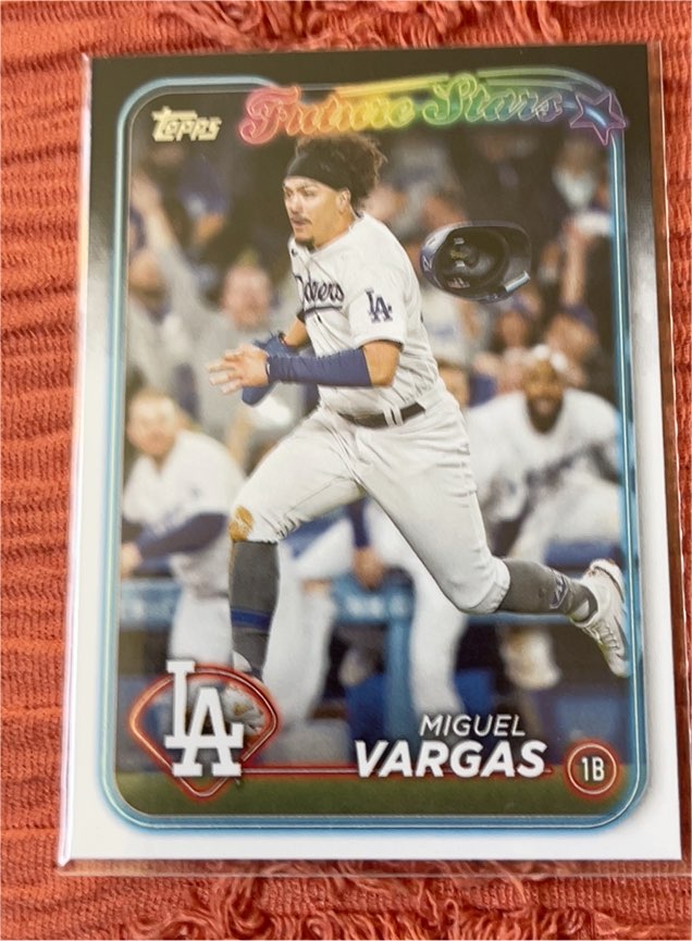2024 Topps Series 2 #541 Miguel Vargas — front