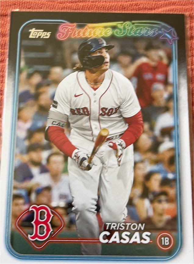 2024 Topps Series 2 Future Stars #513 Triston Casas — front