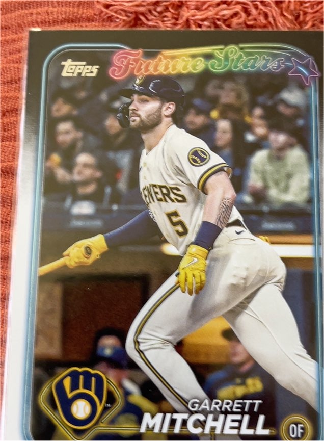 2024 Topps Series 2 #447 Garrett Mitchell — front