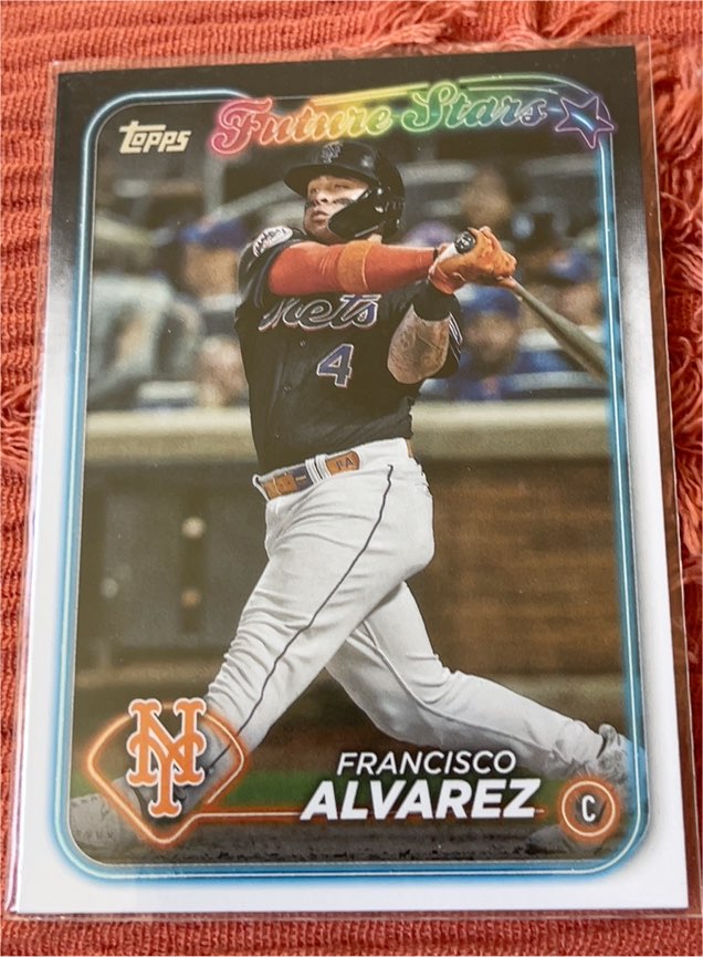 2024 Topps Series 2 #383 Francisco Alvarez — front