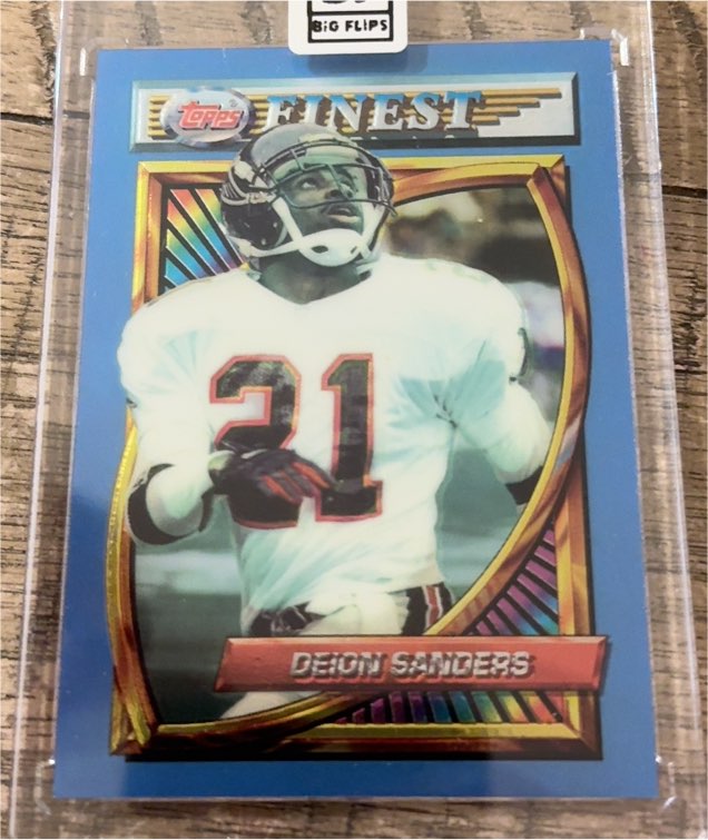 1994 Topps Finest #206 Deion Sanders — front