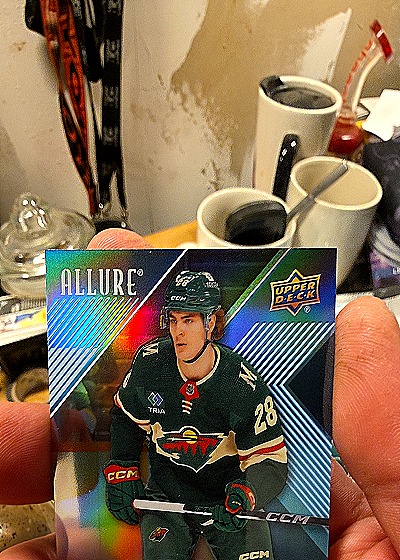 2022-23 Upper Deck Allure #114 Matt Boldy — front