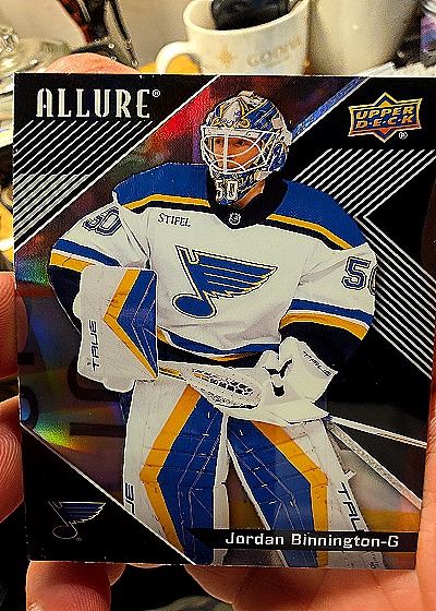 2020 Upper Deck Allure #50 Jordan Binnington — front