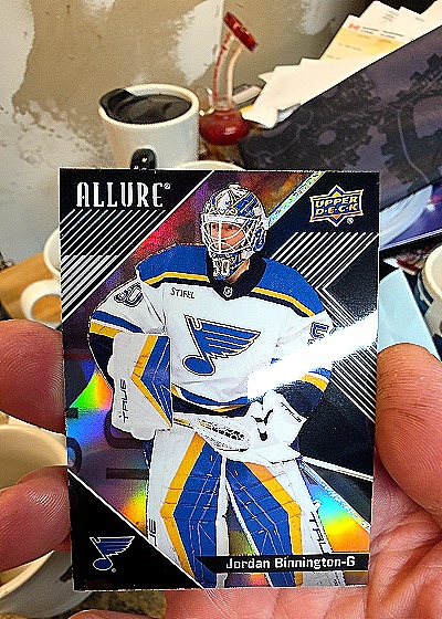 2024-25 Upper Deck Allure #41 Jordan Binnington — front