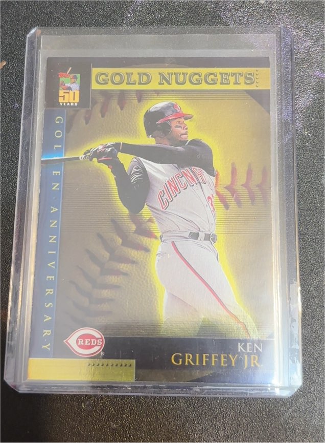 2001 Topps Golden Anniversary #GA14 Ken Griffey Jr. — front