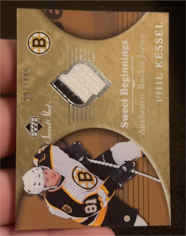 2006-07 Upper Deck Sweet Shot #104 Phil Kessel — front