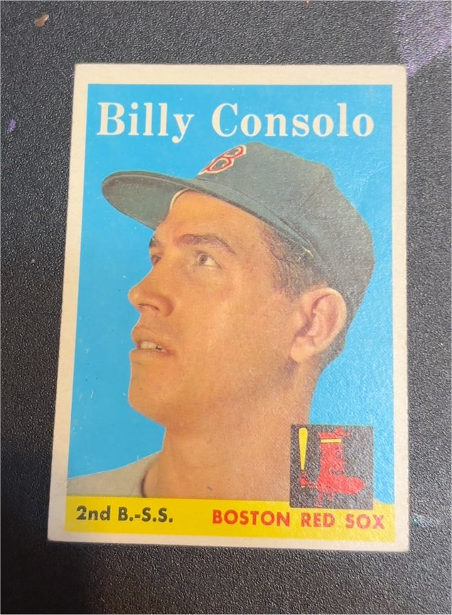 1958 Topps #148 Billy Consolo — front