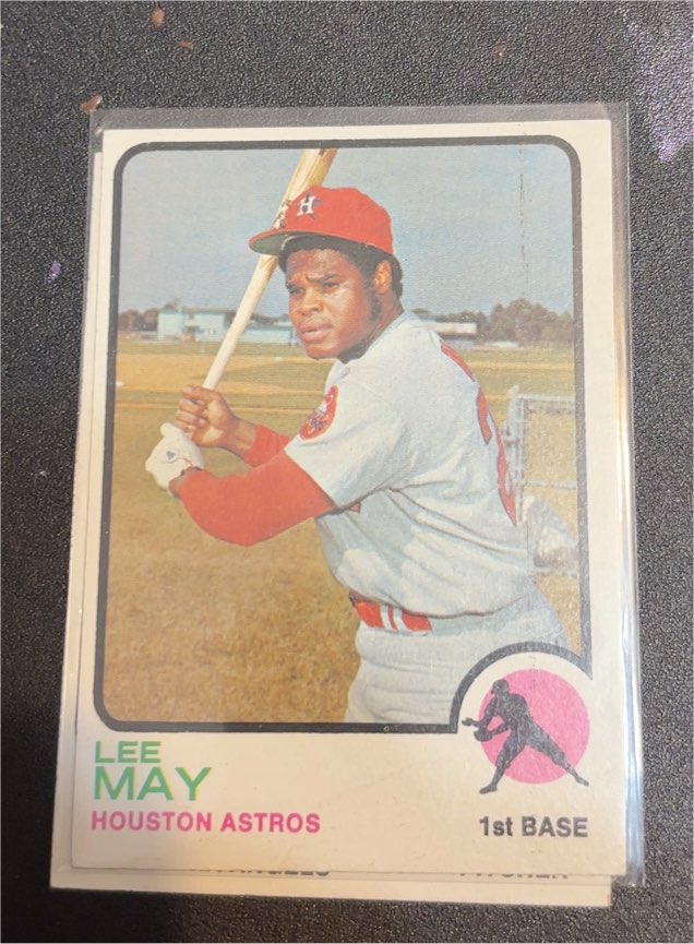 1973 Topps #135 Lee May — front