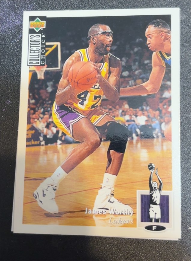 1994-95 Upper Deck Collector's Choice #142 James Worthy — front