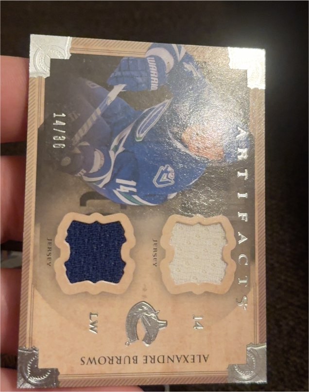 2019-20 Upper Deck Artifacts #14 Alexander Burrows — front