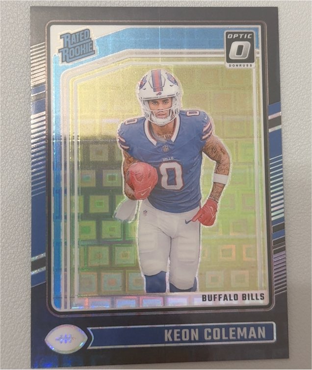 2024 Donruss Optic #263 Keon Coleman — front
