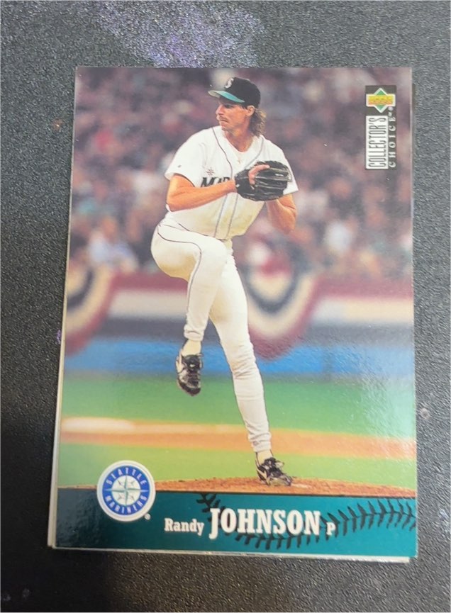 1997 Collector's Choice #485 Randy Johnson — front