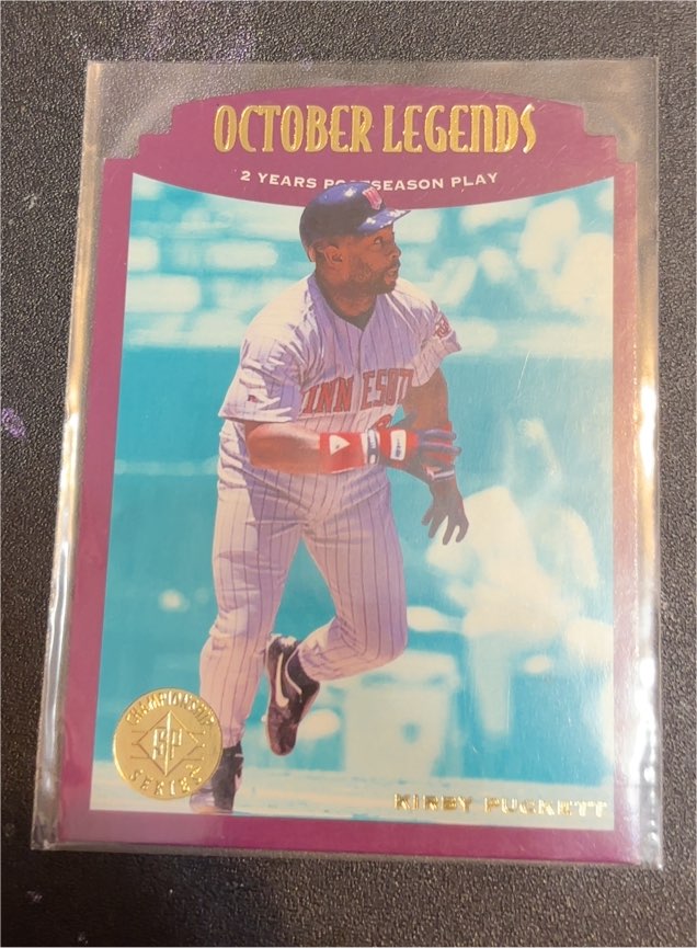 1995 Upper Deck SP Championship Series #112 Kirby Puckett — front