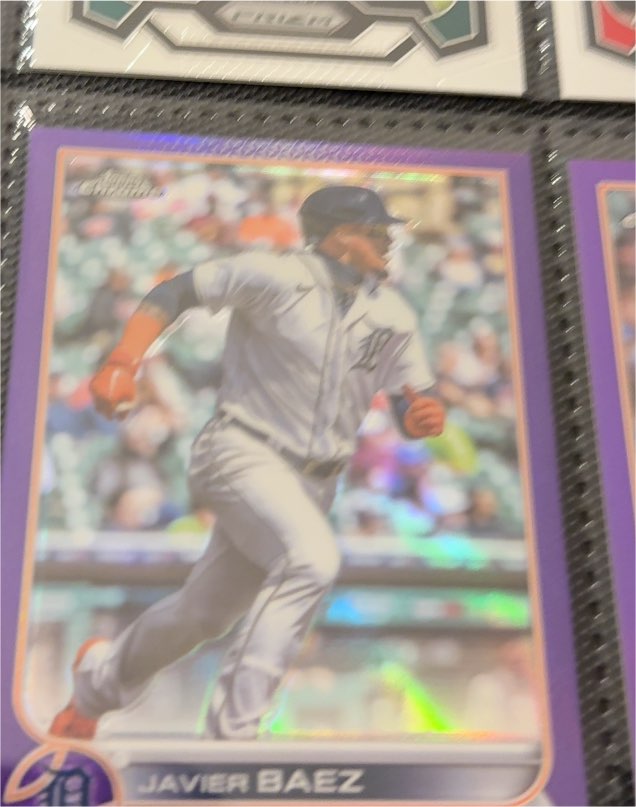 2021 Topps Chrome #XX Javier Baez — front