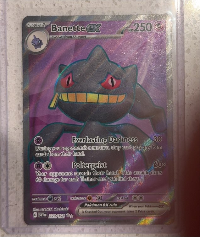 2023 Pokémon Scarlet & Violet Base Set #229 Banette ex — front