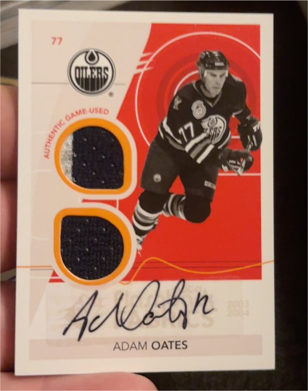 2010-11 Upper Deck SPx #228 Adam Oates — front