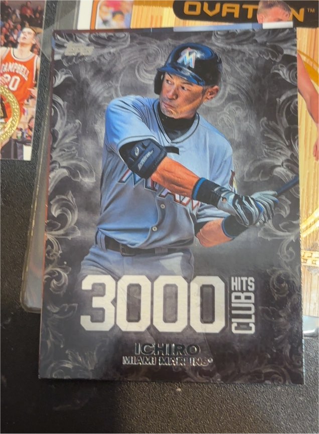 2016 Topps Update #3000H-13 Ichiro 3,000 Hits Club — front
