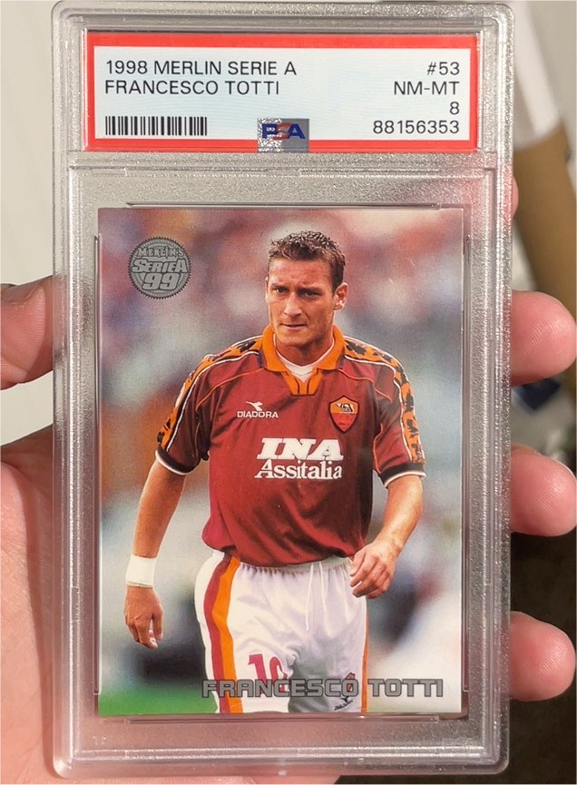 1998 Merlin Serie A #53 Francesco Totti — front