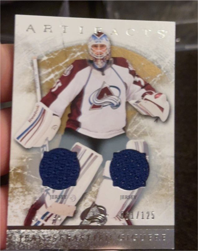 2012-13 Upper Deck Artifacts #101 Jean-Sebastien Giguere — front