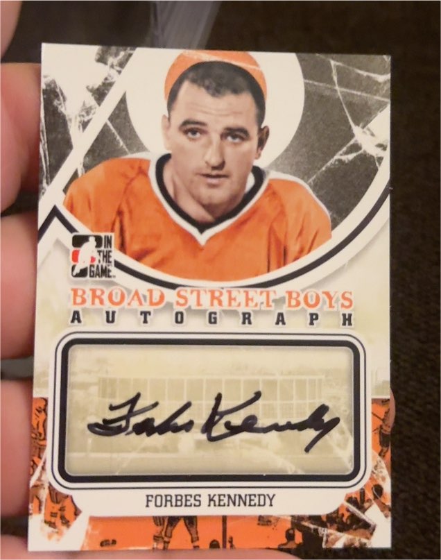 2011-12 In The Game Broad Street Boys Autograph #A-FK Forbes Kennedy — front