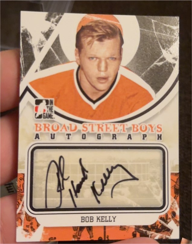 2011-12 In The Game Broad Street Boys Autographs #AFK Bob Kelly — front