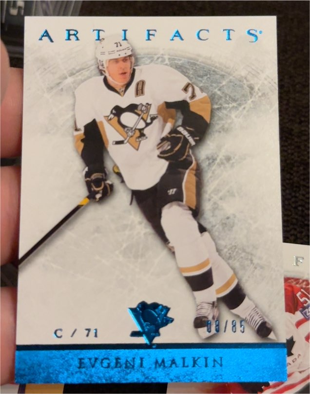 2012-13 Upper Deck Artifacts #C/71 Evgeni Malkin — front