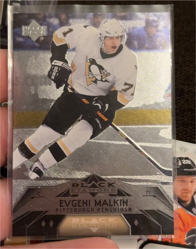 2007-08 Upper Deck Black Diamond #71 Evgeni Malkin — front