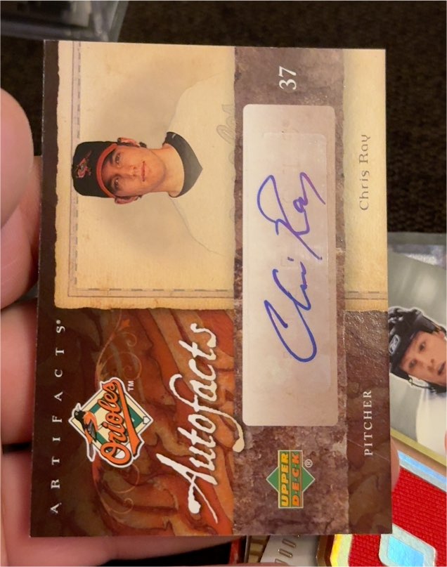2007 Upper Deck Artifacts Autofacts #37 Chris Ray — front