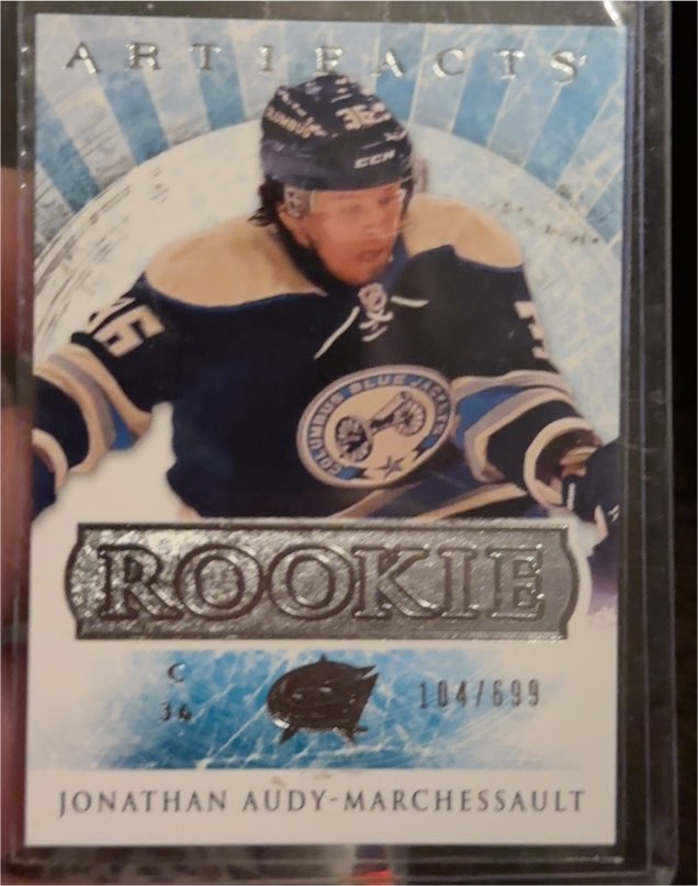 2012-13 Upper Deck Artifacts #104 Jonathan Audy-Marchessault Rookie — front
